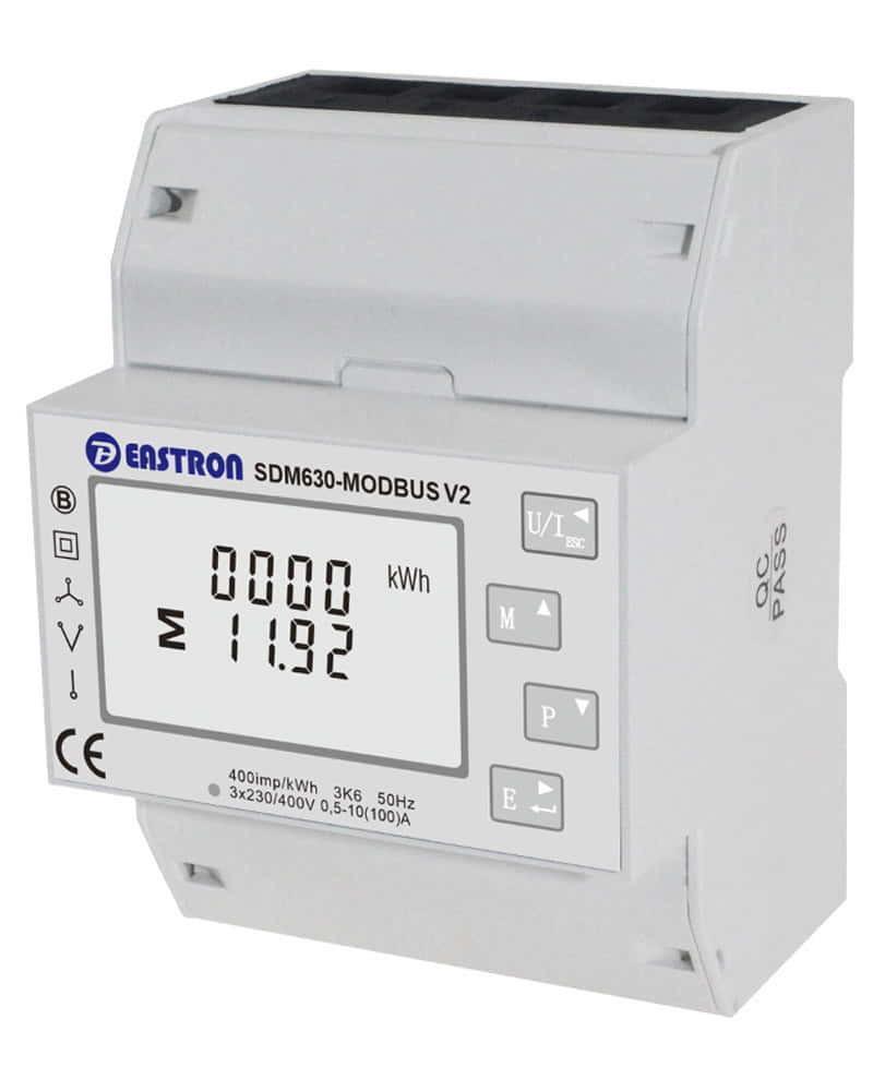Vatimetro Smart Meter SDM630 Modbus V3 100A EASTRON